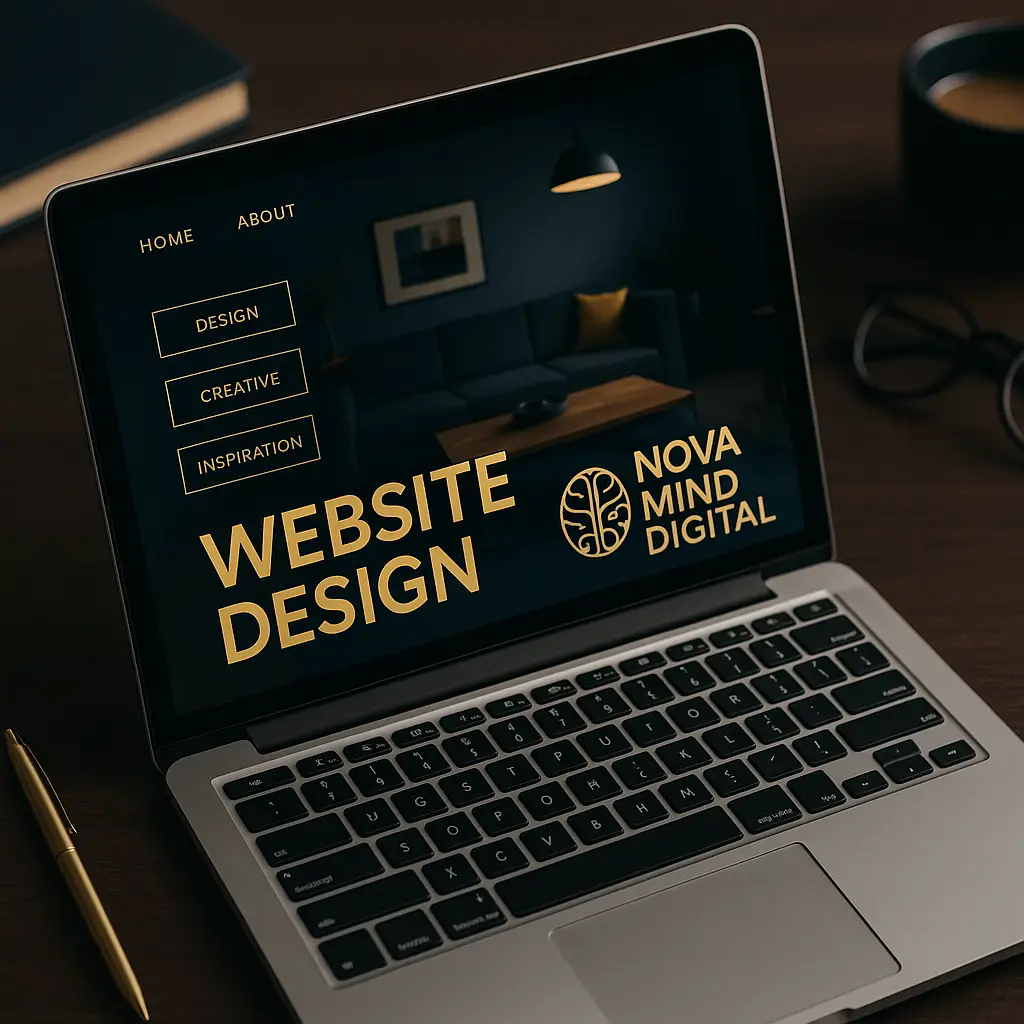 Website design services in Guernsey by Nova Mind Digital marketing agency